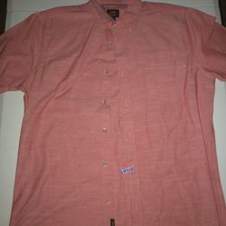Coral Dress Shirt