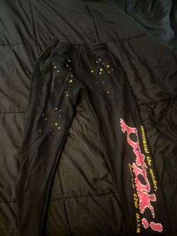 Spider Worldwide Black Sweatpants