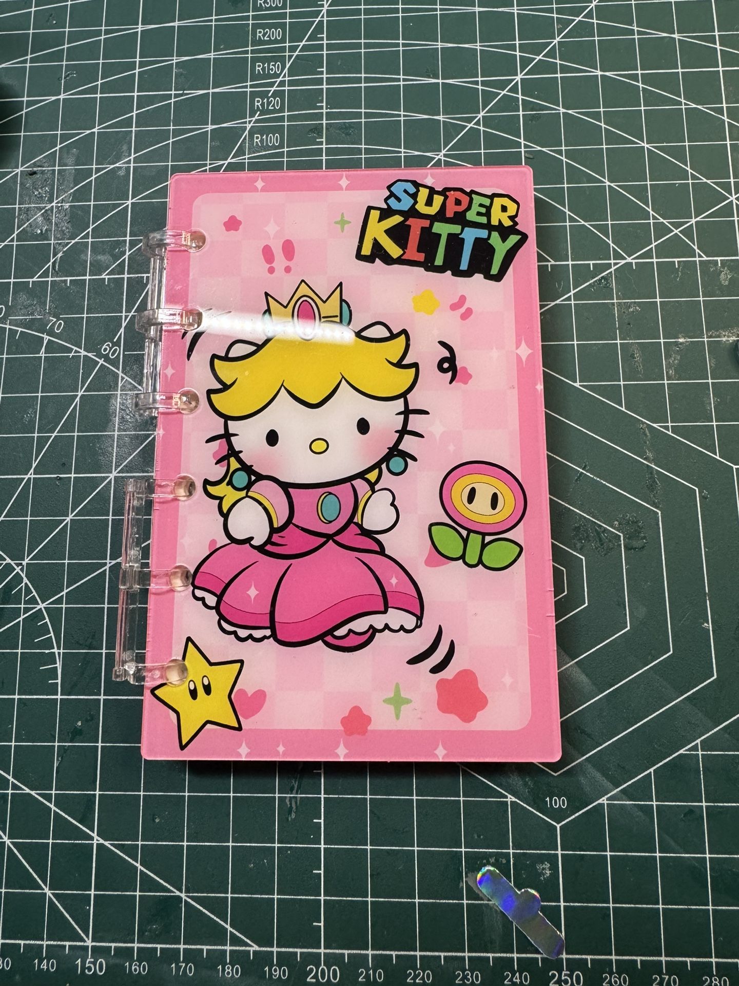 HK Pink Small Acrylic Notebook 