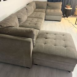 Thomasville 6-Piece Sectional w/Ottoman