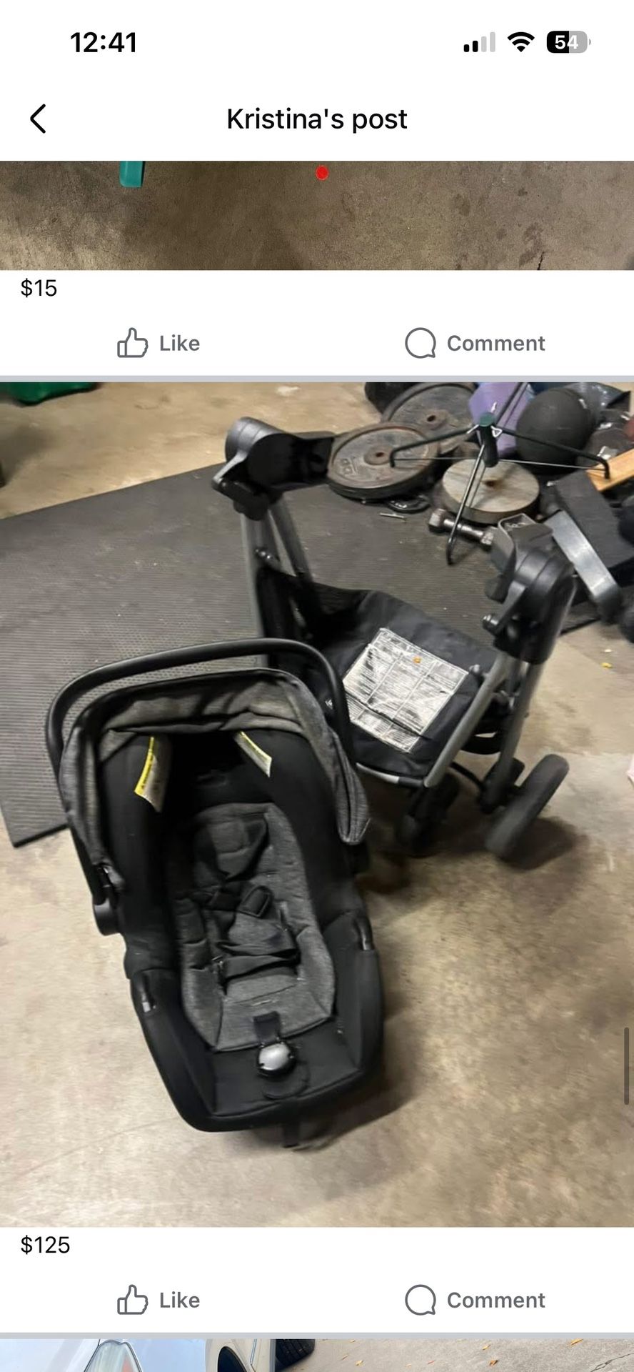 Stroller + Car seat 