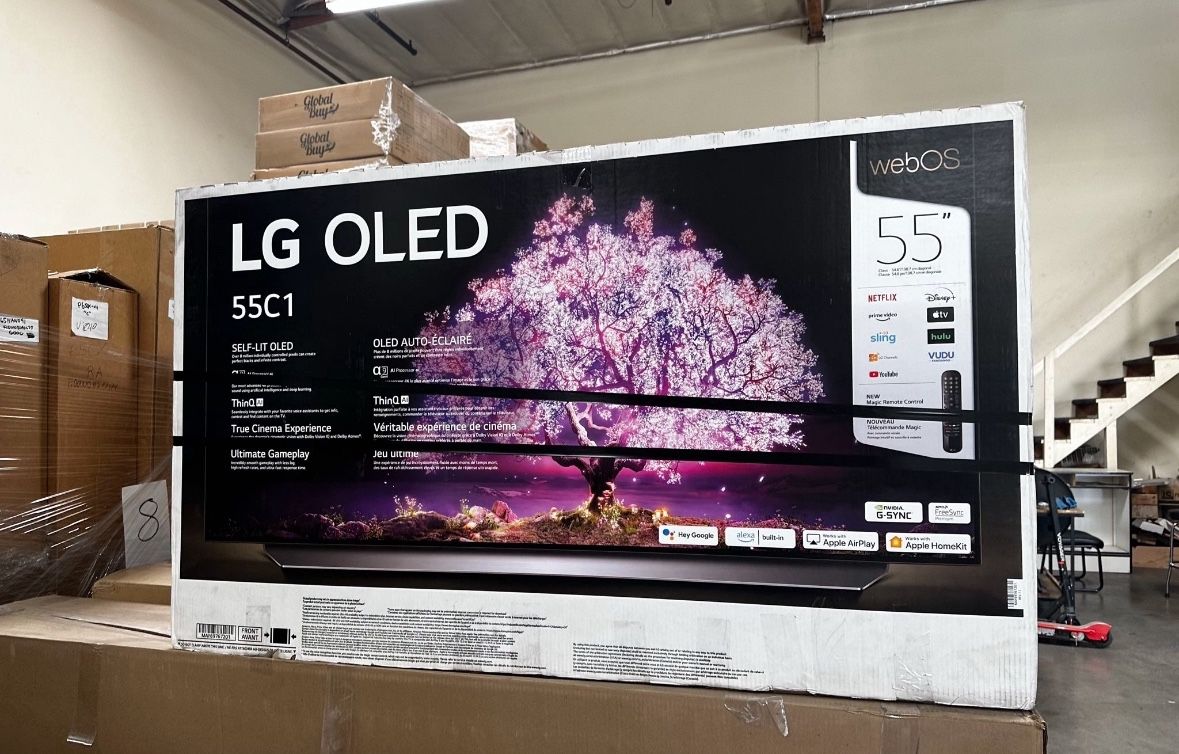 OLED 55 Inch TV 4K Smart With Warranty 