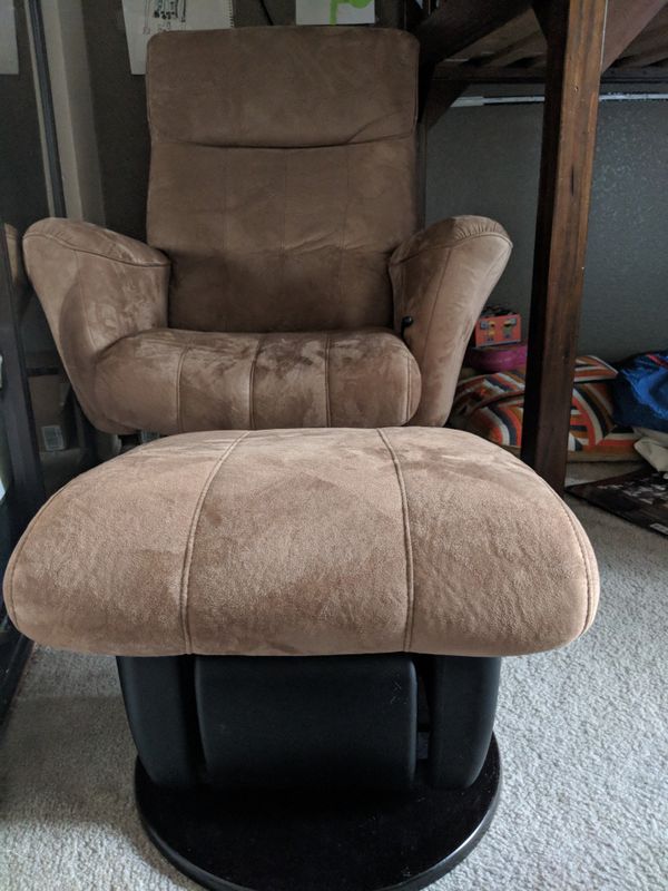 Dutailier Chicago Glider Rocker Originally 1372 With Closed Base And Ottoman Nursing Chair For Sale In Palo Alto Ca Offerup