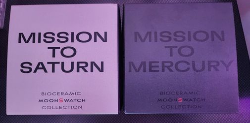Omega x Swatch Moonswatch Saturn And Mercury 