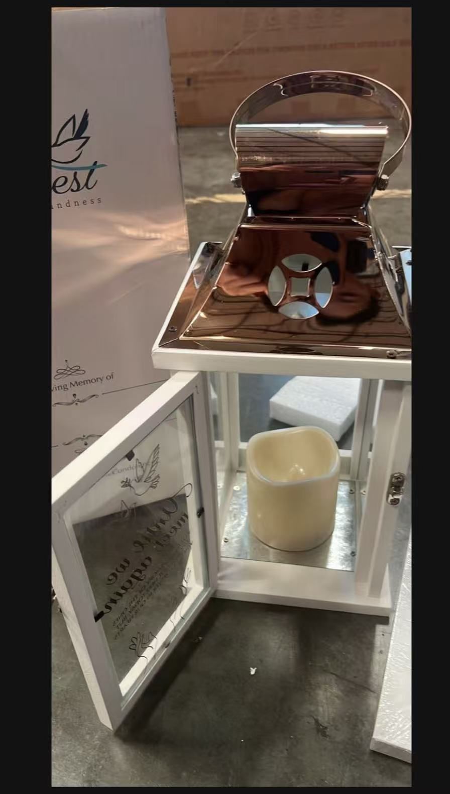 kindnest Memorial Lantern, Sympathy Gifts for Loss of Loved Ones, Memorial Gifts for Loss of Mother, Funeral Gift, Loss of a Mother Sympathy Gift, Ber