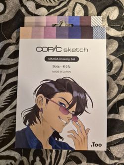 Brand New in Box (BNIB) Copic Sketch "Sota" Manga Drawing Set
