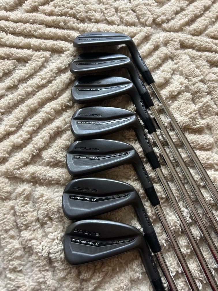 Cobra Forged Tec X Black Irons