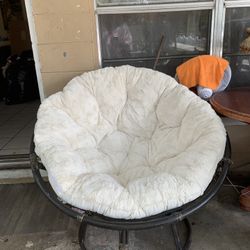 Papasan Chair White 