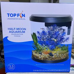 3 Gal Fish tank w/accessories
