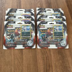 Pokemon Burning Shadows 3 Pack Blisters