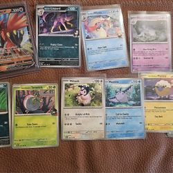 10 Pokémon Cards