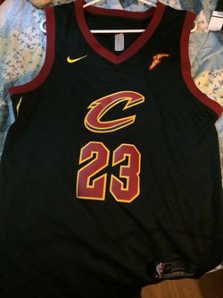 LeBron James Nike jersey Cleveland blck Size M