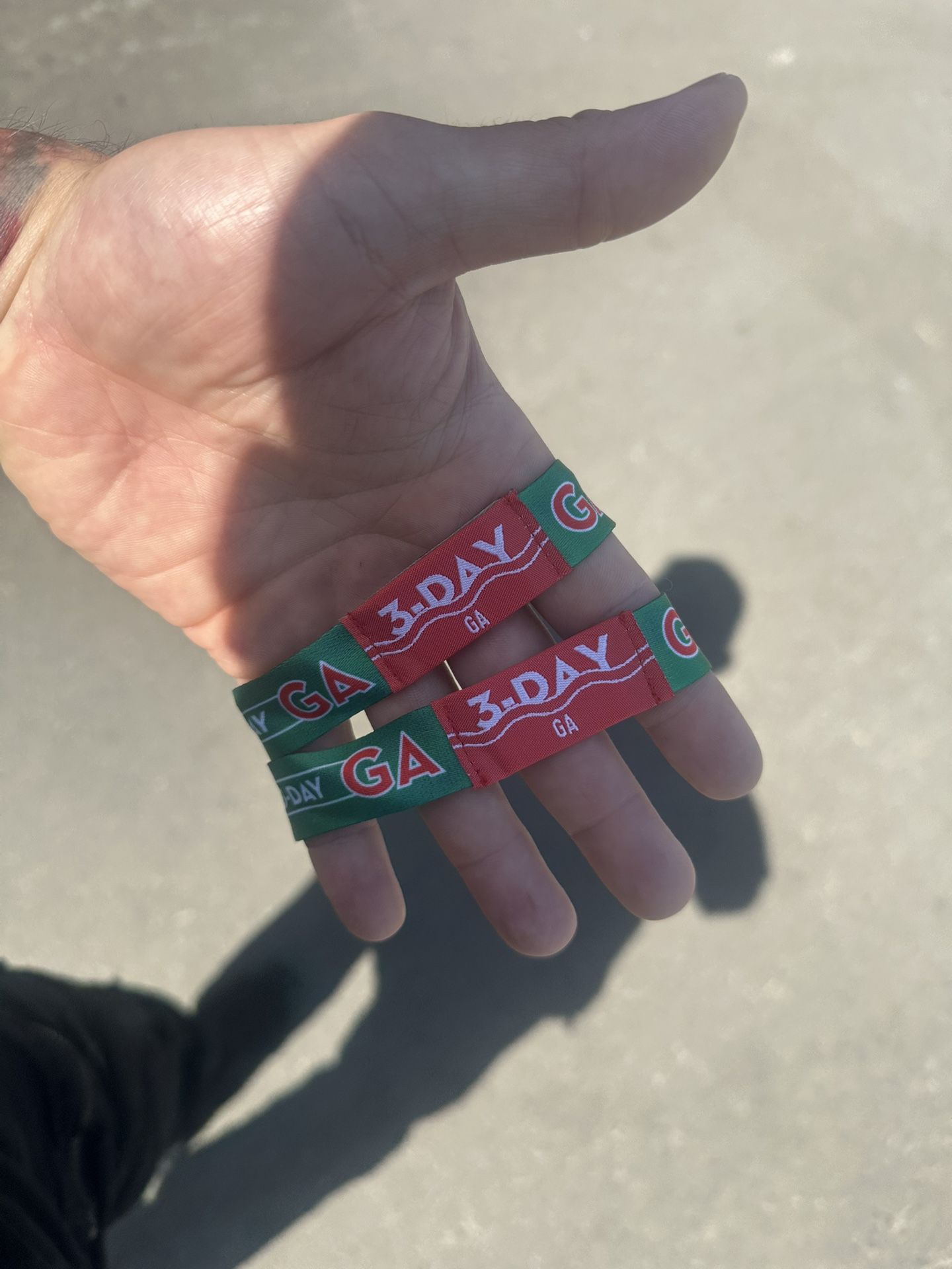 Ohana Fest Wristbands (2) Price For Both