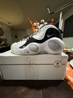 Nike Air Zoom Flight 95 Jason Kidd size 12 White Black Sneakers