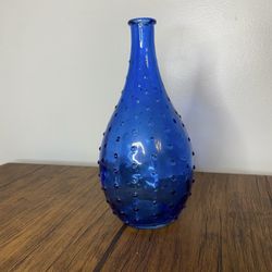 Blue Vase 8 Inches