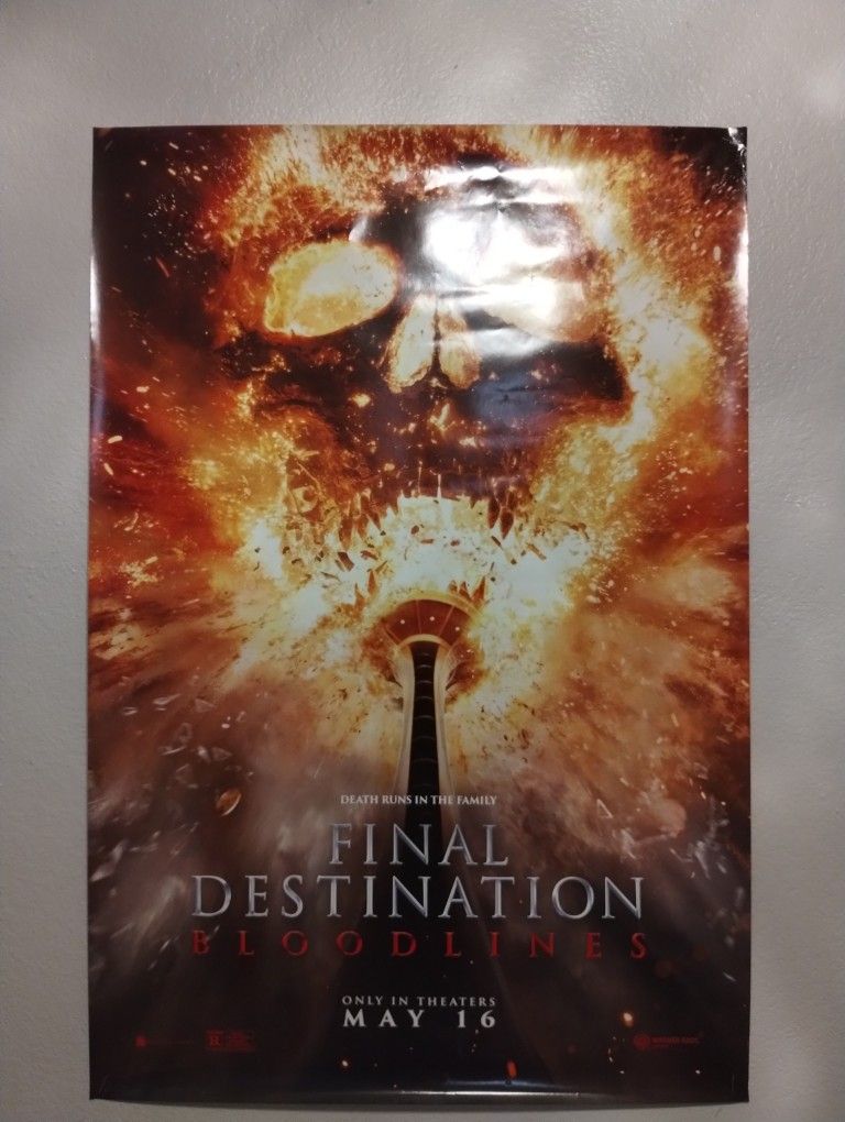 Final Destination Bloodlines (2025) Theatrical Poster 