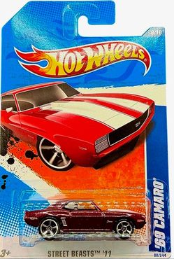 2011 Hot Wheels '69 Camaro
