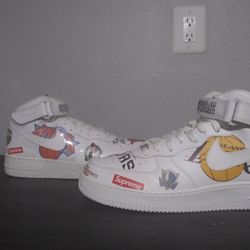Air Force 1 Mid Suprem Size 11 Used