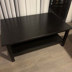 Black IKEA Coffee Table