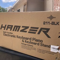 Hamzer 211 BLK  Electronic Keyboard  Piano 