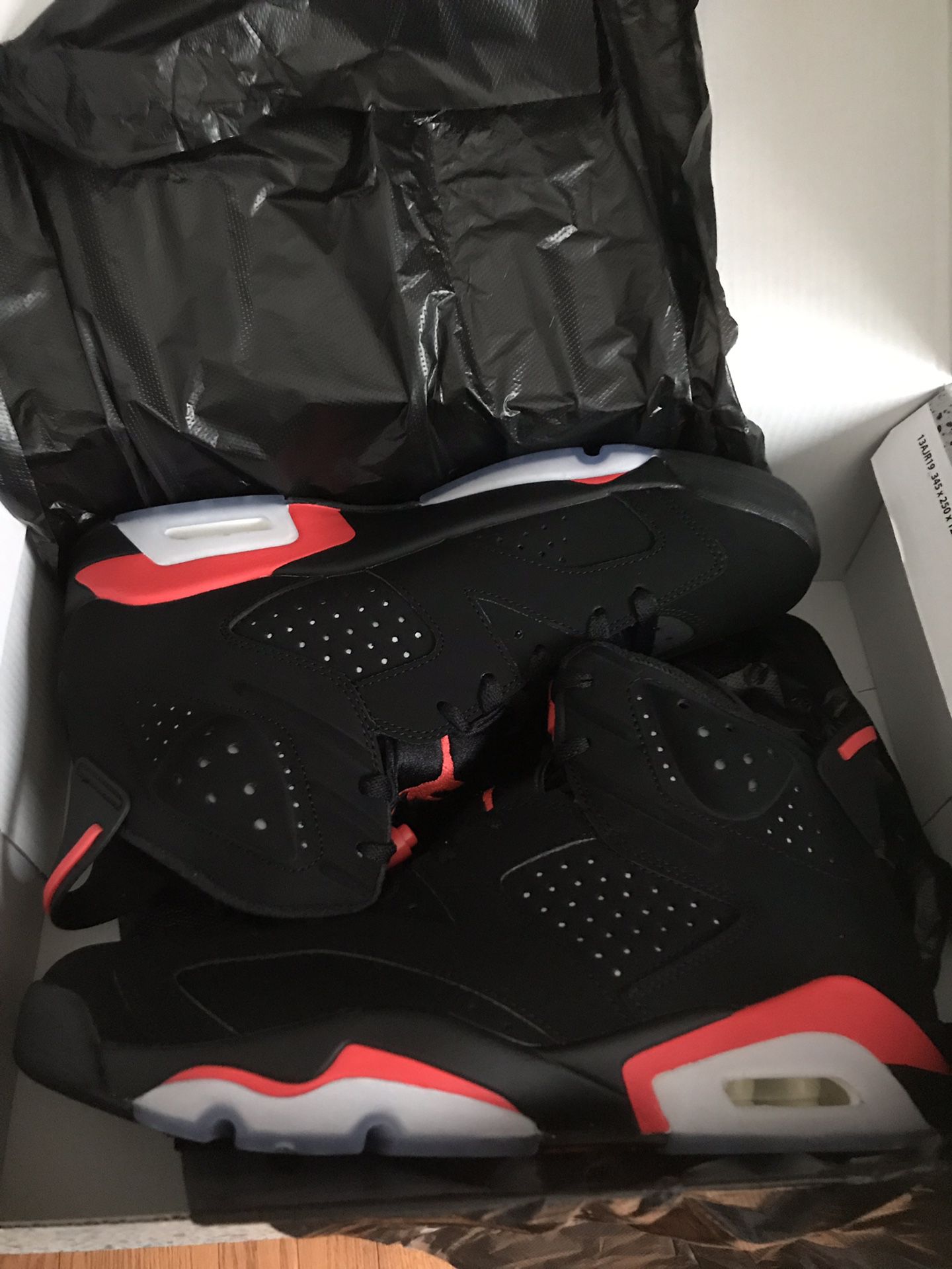 New Jordan Infrared 6 Size 9.5
