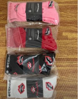 Chrome heart socks