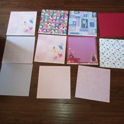 Disney Scrapbooking Sheets
