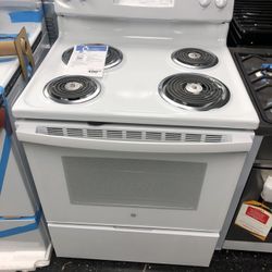 Ge Electric Stove (new With Warrenty)