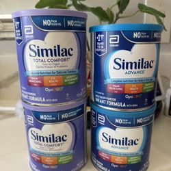 Similac Total Comfort And Advance 