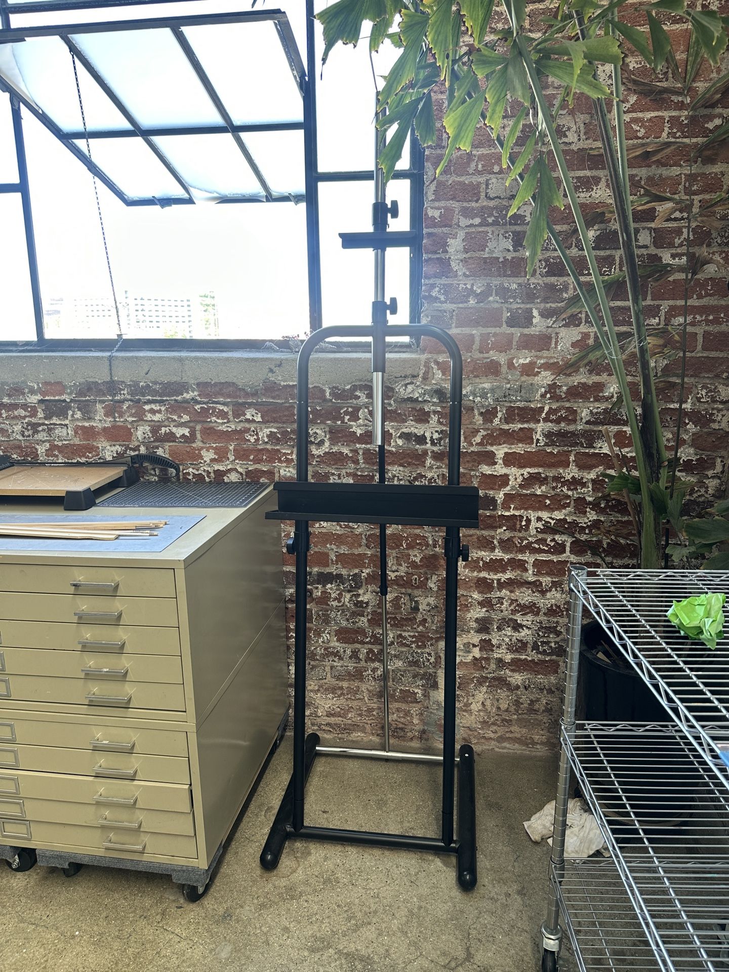 Mid-Century Aluminum Easel