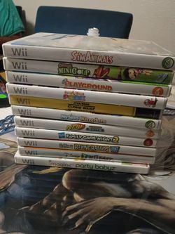 Wii games lot ($5each)