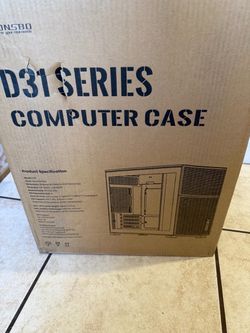 D31 Series PC Case - New, Black