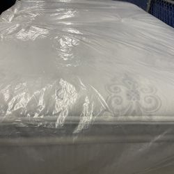 Super Thick King Pillow Top Mattress, 2:50. Boxspring Is Also Available.