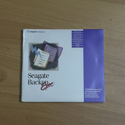 Vintage Seagate Backup Exec For Windows NT “sealed”