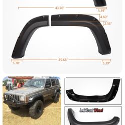 84-01 Jeep Cherokee XJ Fender Flares