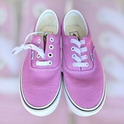 NWOB Vans "Era" Orchid Pink & True White