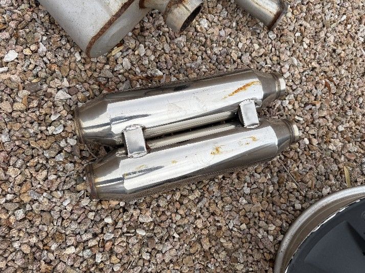 Chrome Exhaust Resonator