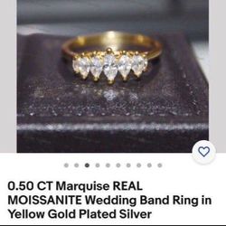 Moissanite Ring