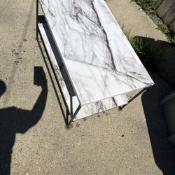 Marble Style Coffee Table 