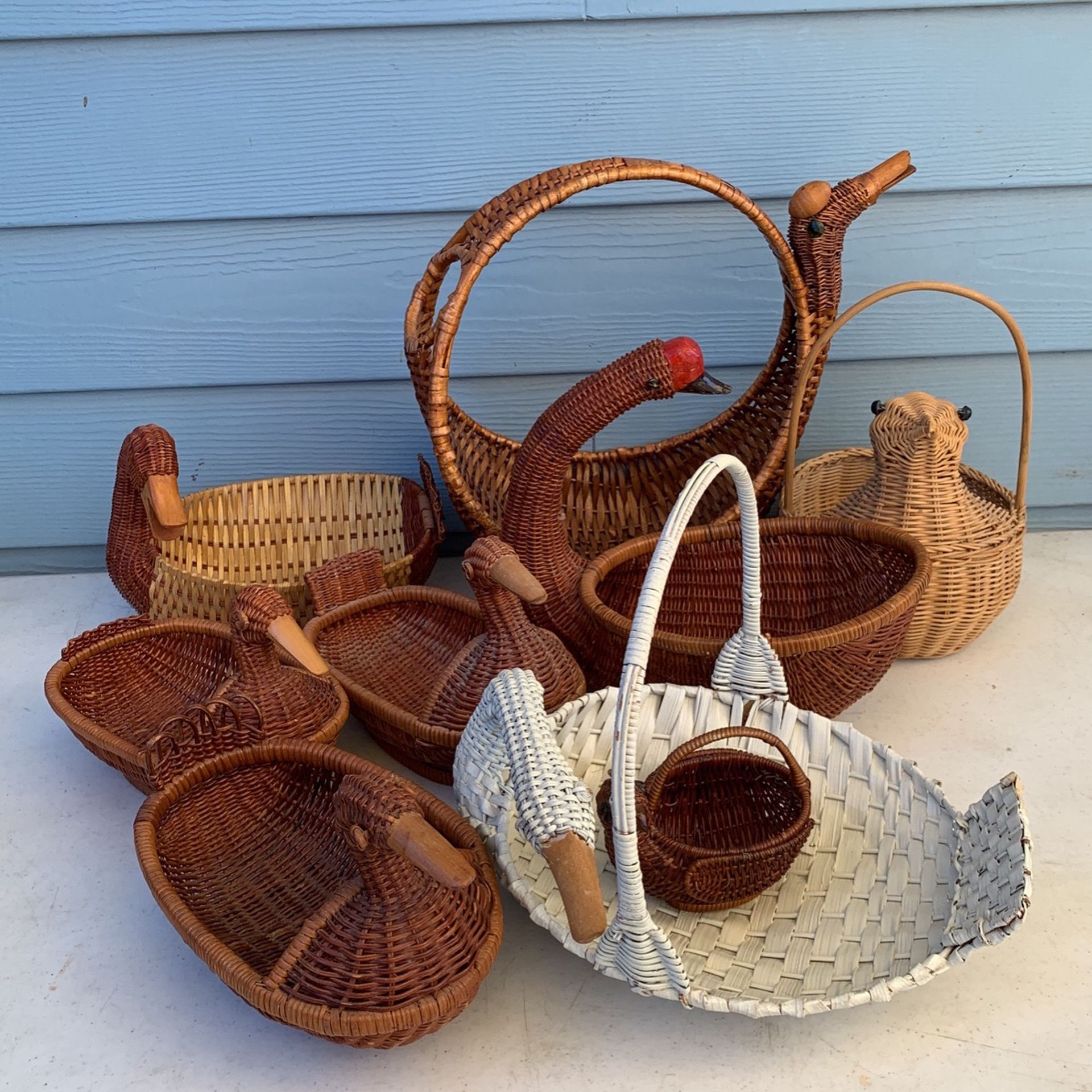 Antique Duck Baskets