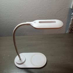 Touch Control LED Desk Lamp With Wireless Charger