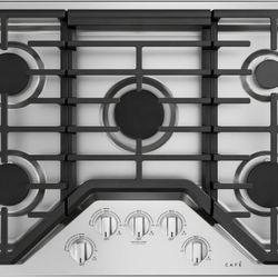 Cafe 30" Stainless Steel Gas Cooktop New