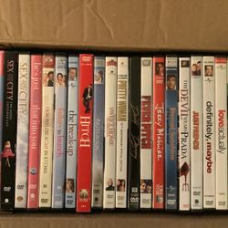 Box Of DVD Romcoms- 22 Movies