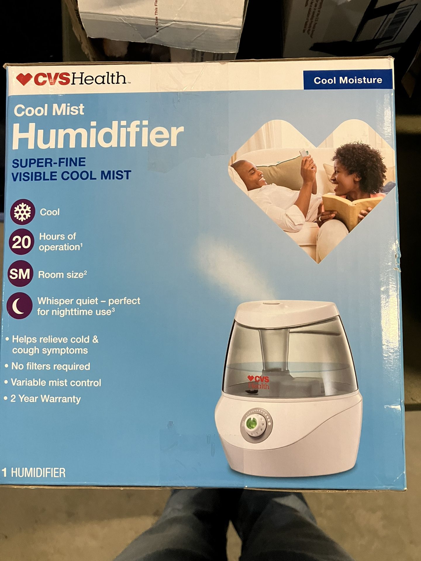 Cool Mist Humidifier, New 