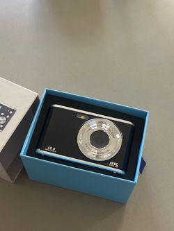 4K Digital Camera 48MP Autofocus 16X Zoom Anti-Shake – 32GB Card + 2 Batteries