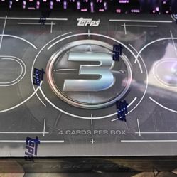 2025-26 Topps Three Basketball Hobby Box