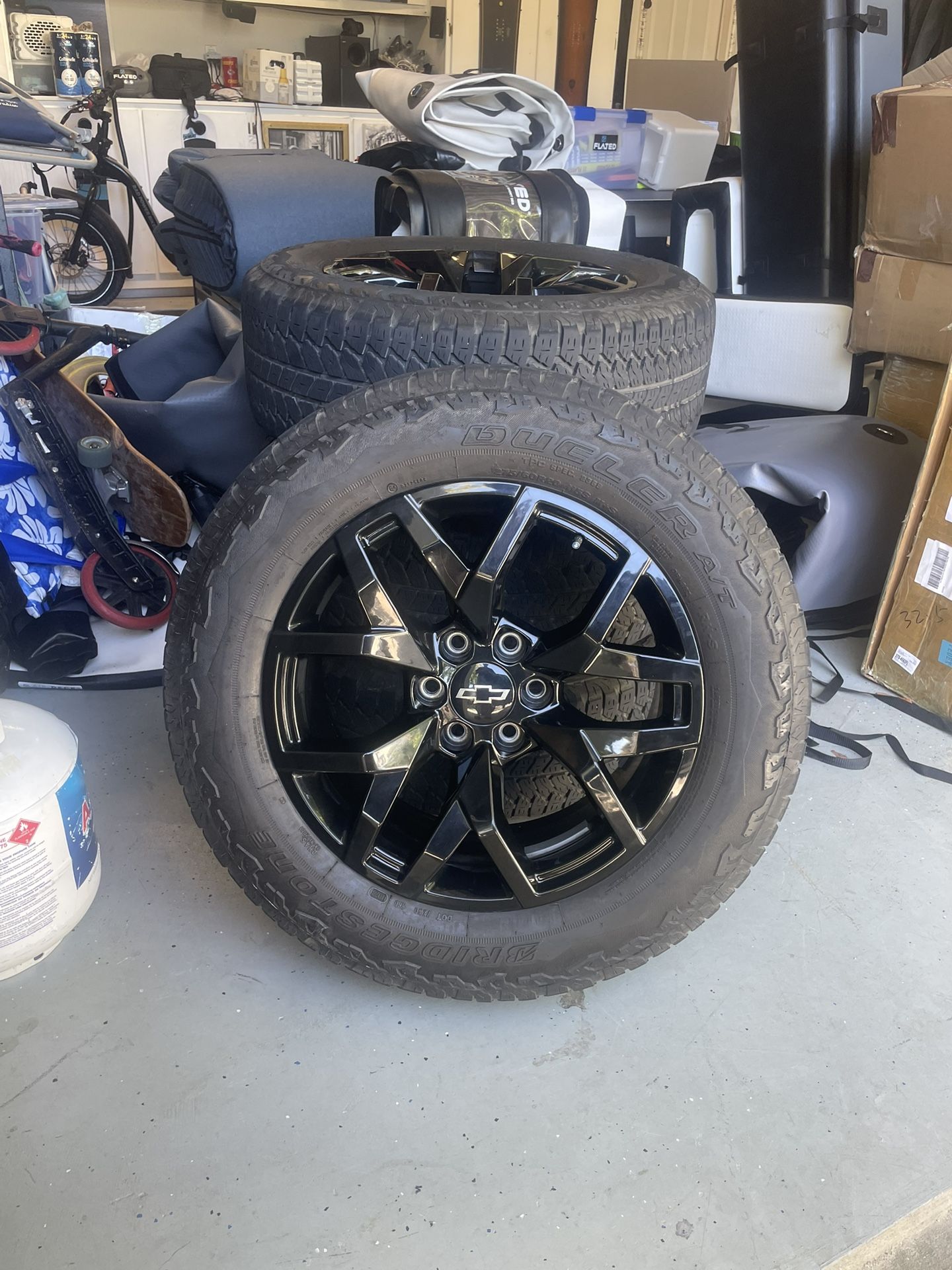 Chevy Colorado Trail Boss Wheels + Tires