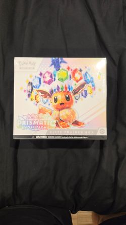 Pokemon Prismatic Evolutions Etb