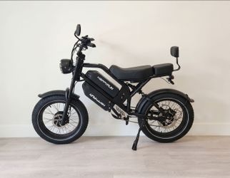 HappyRun G70 Pro Dual Motor E-Bike - Dual Battery / 5000W Peak