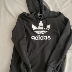 Adidas Black Hoodie Size Medium